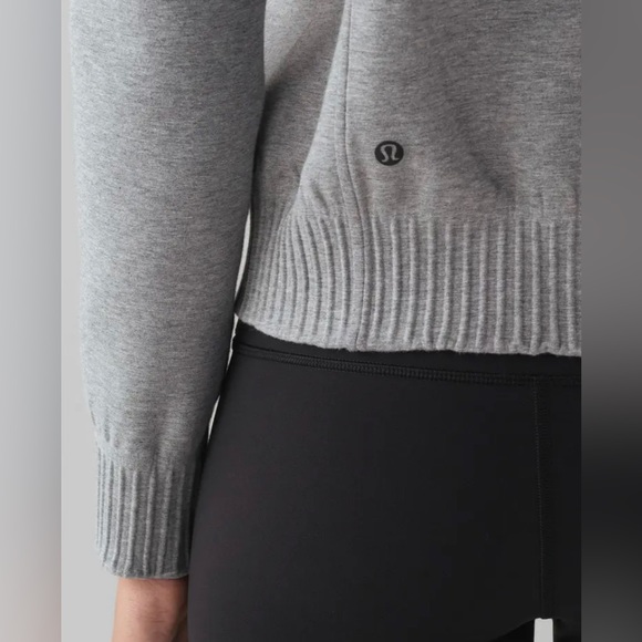 Lululemon grey bomber jacket - Picture 9 of 10